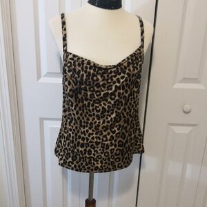 Leopard Print Women's Top